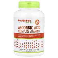 Immunity, Ascorbic Acid, 100% Pure Vitamin C, Crystalline Powder, 8 oz (227 g)