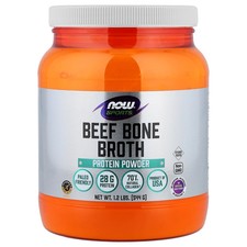 Now Foods Beef Bone Broth Protein Powder 1.2 lbs, 544 g