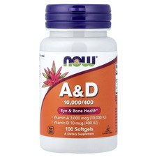 Vitamin A&D, 100 Softgels