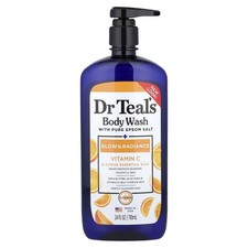 Body Wash with Pure Epsom Salt, Glow & Radiance, 24 fl oz (710 ml)