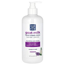 Goat Milk Hand & Body Lotion, Lavender + Jasmine, 16 fl oz (473 ml)