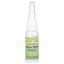 Seagate Olive Leaf Nasal Spray 1 fl oz 30 ml All-Natural, Chemical-Free