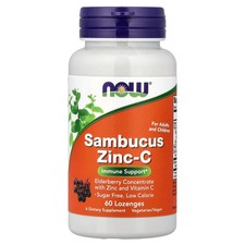 Sambucus Zinc-C, 60 Lozenges