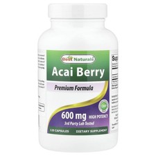 Acai Berry, 600 mg, 120 Capsules