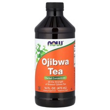 Now Foods Liquid Ojibwa Tea 16 fl oz 473 ml GMP Quality Assured, Vegan,
