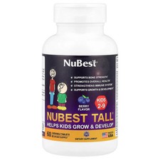 Tall®, Kids Ages 2-9, Berry, 60 Chewable Tablets