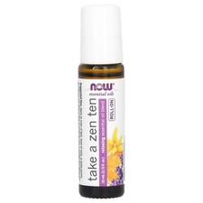 Essential Oils, Roll On, Take a Zen Ten, 1/3 fl oz (10 ml)