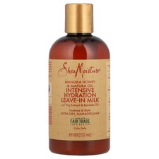 Manuka Honey & Mafura Oil, Intensive Hydration Leave-In Milk, 8 fl oz (237 ml)