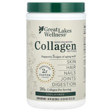 Grass-Fed Bovine Collagen Peptides, Unflavored, 10 oz (284 g)