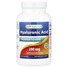 Hyaluronic Acid, 200 mg, 120 Tablets