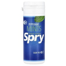 Dental Defense Spry® Mints, Peppermint, 45 Pieces