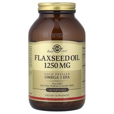 Flaxseed Oil, 1,250 mg, 100 Softgels