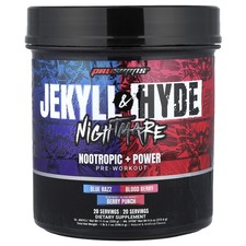 Jekyll & Hyde Nightmare,  Nootropic + Power Pre-Workout, Berry Punch, 1 lb 5.1