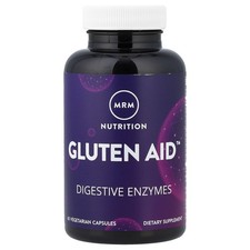 MRM Gluten Aid 60 Vegetarian Capsules GMP Quality Assured