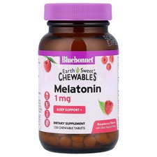 EarthSweet® Chewables, Melatonin, Raspberry, 1 mg, 120 Chewable Tablets