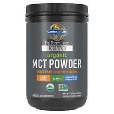 Dr. Formulated Keto, Organic MCT Powder, 10.58 oz (300 g)