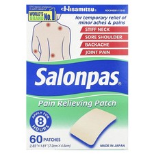 Pain Relieving Patch, 60 Patches
