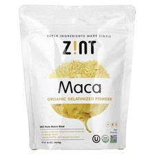 Zint Maca Organic Gelatinized Powder 16 oz 454 g Dairy-Free, Gluten-Free,