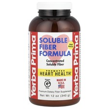 Yerba Prima Soluble Fiber Formula 12 oz 340 g All-Natural,