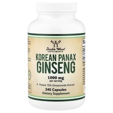 Korean Panax Ginseng, 240 Capsules (500 mg per Capsule)
