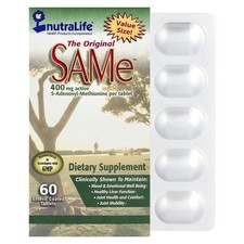 SAMe, 400 mg, 60 Enteric Coated Tablets
