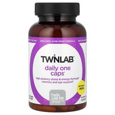 Twinlab Daily One Caps Without Iron 180 Capsules Iron-Free