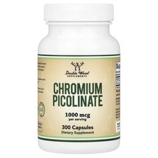 Chromium Picolinate, 300 Capsules (500 mcg per Capsule)