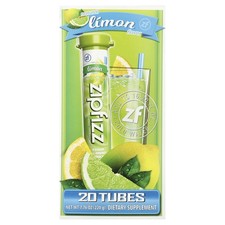 Energy Drink Mix, Limon, 20 Tubes, 0.39 oz (11 g) Each