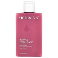 Body Cream, Age Rewind, Retinol + Ferulic Acid , 3 fl oz (89 ml)
