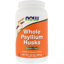 Now Foods, (2 Pack) Whole Psyllium Husks, 1.5 lbs (680 g)