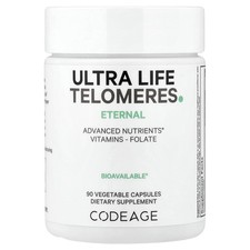 Ultra Life Telomeres, 90 Vegetable Capsules
