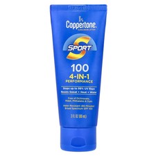 Sport, Sunscreen Lotion, 4-In-1 Performance, SPF 100, 3 fl oz (89 ml)