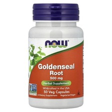 Goldenseal Root, 500 mg, 50 Veg Capsules