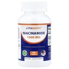 Niacinamide, 1,000 mg, 90 Tablets