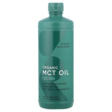 Organic MCT Oil, C8 + C10, 32 fl oz (946 ml)
