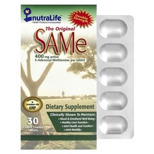 SAMe, 400 mg, 30 Enteric Coated Tablets