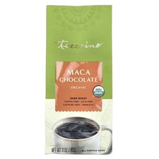 Teeccino Organic Herbal Coffee Alternative Dark Roast Caffeine Free