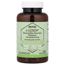 Synergy®, 5-Loxin®, Boswellia Serrata Extract, 120 Capsules (75 mg per Capsule)