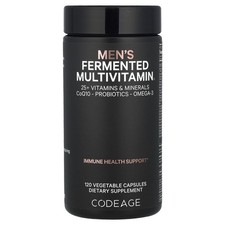 Men's Fermented Multivitamin, 120 Vegetable Capsules