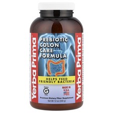 Yerba Prima Colon Care Formula 12 oz 340 g All-Natural, GMP Quality Assured