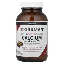 Children's Chewable Calcium with Vitamin D3, Chocolate, 120 Tablets