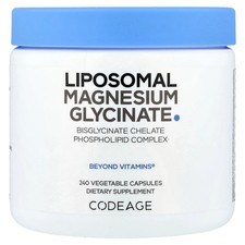 Liposomal Magnesium Glycinate, 240 Vegetable Capsules