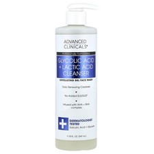 Glycolic Acid + Lactic Acid Cleanser, 11.75 fl oz (347 ml)