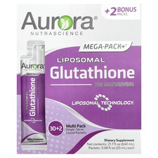 Mega-Pack+®, Liposomal Glutathione, 32 Packets, 0.68 fl oz (20 ml) Each