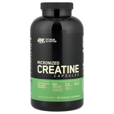 Micronized Creatine, 300 Capsules (1,250 mg per Capsule)