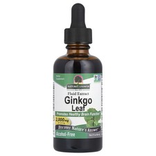 Nature s Answer Ginkgo Alcohol-Free 500 mg 2 fl oz 60 ml Alcohol-Free,