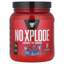 N.O.-XPLODE®, Legendary Pre-Workout, Blue Raz, 1.22 lbs (555 g)