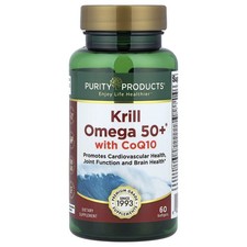 Krill Omega 50+® with  CoQ10, 60 Softgels