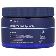 Magnesium Glycinate Powder, Mixed Berry Lemonade, 6.35 oz (180 g)