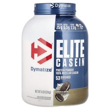 Elite Casein®, Protein Powder, Cookies & Cream, 4 lbs (1.8 kg)